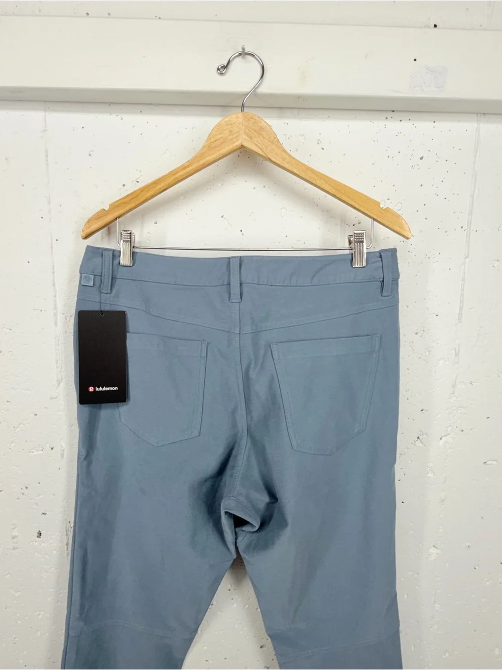 Lululemon Men’s size 34 Steel Blue ABC Skinny Pants New